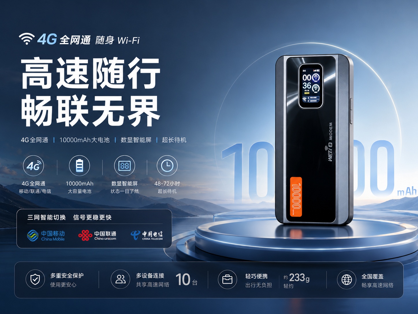 佳讯智联随身WiFi产品